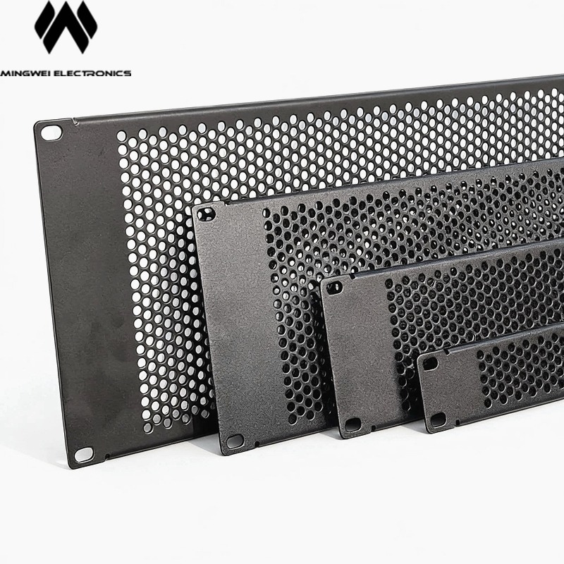 Dust Filter Pc - MW Audio 19インチラックマウントベントパネル 1U 2U 3U