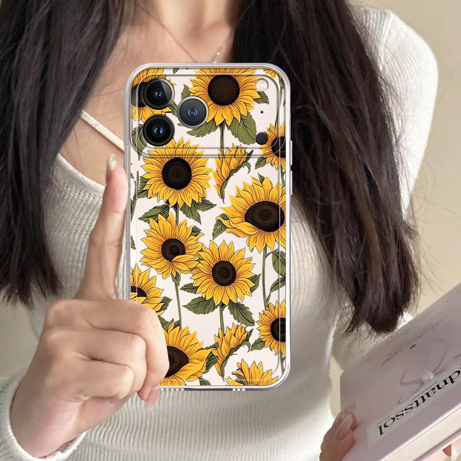 かわいいひまわり柄ケース Apple iPhone 17 P - Mini Pc Case のレビューと価格