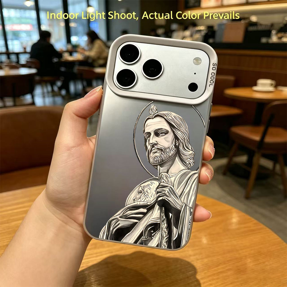 サン・ジュダス・タデオ柄デザインのiPhoneケース（iPh - Mini Pc Case のレビューと価格